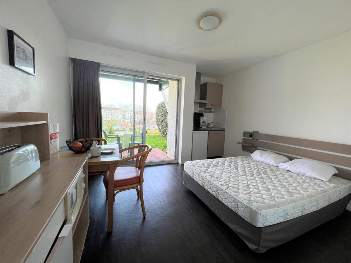 Studio Cosy Avec Terrasse, Parking, Internet - 2 Pers., Proche Thermes Et Centre - Animaux Admis - Fr-1-495-100 ก็องโบ-เล-แบ็ง ภายนอก รูปภาพ